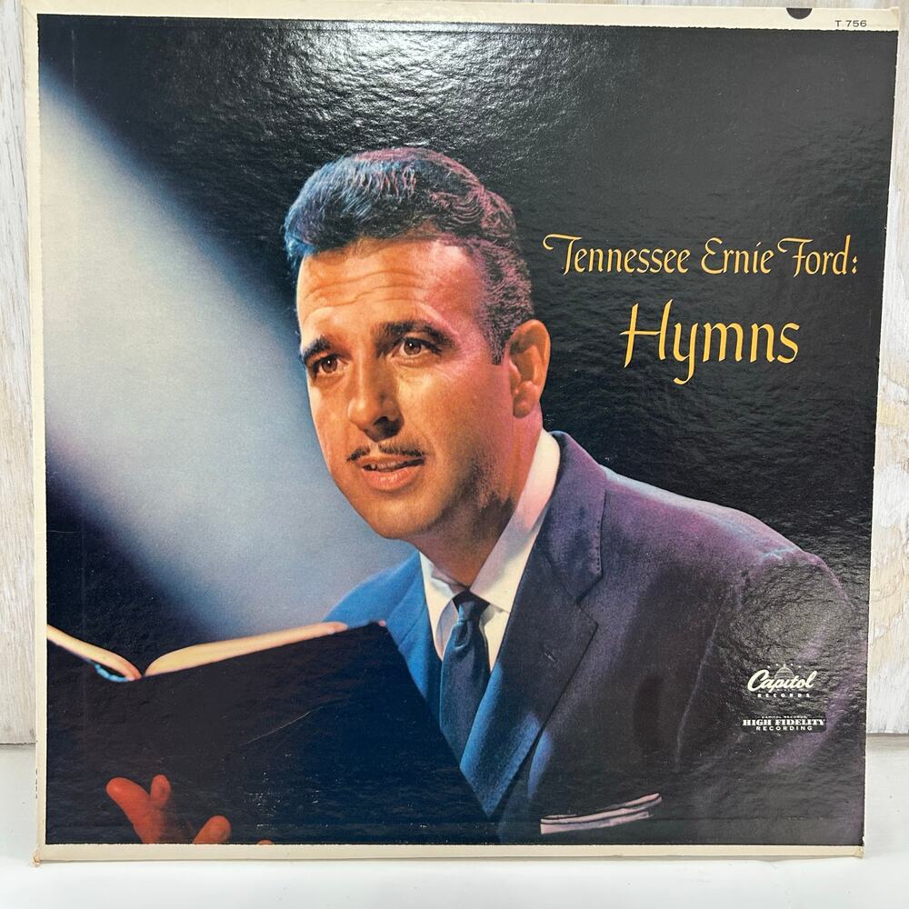 Tennessee Ernie Ford Hymns 1956 Vintage Vinyl LP Capitol Records